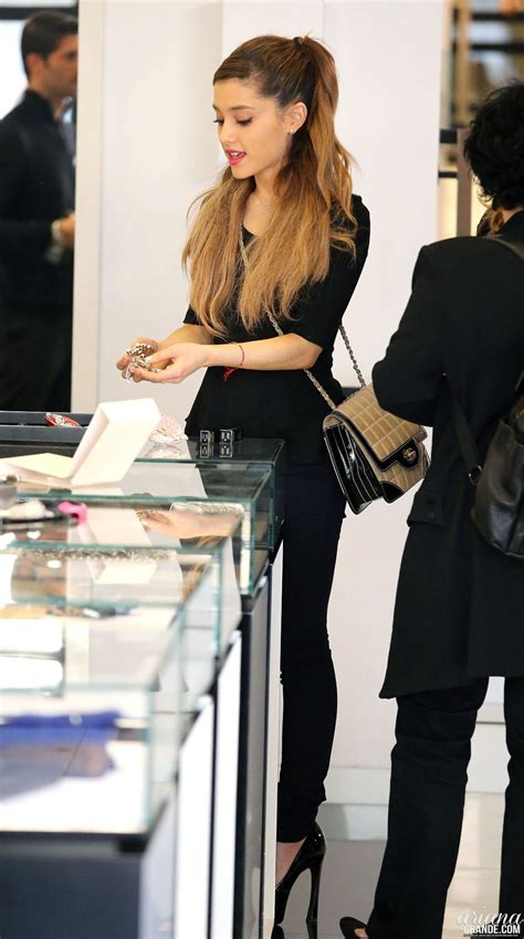 ariana grande shopping at chanel|Ariana Grande Chanel movie.